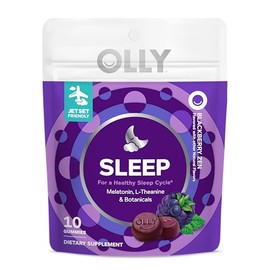 OLLY Blackberry Zen Restful Sleep Gummy, 10 CT