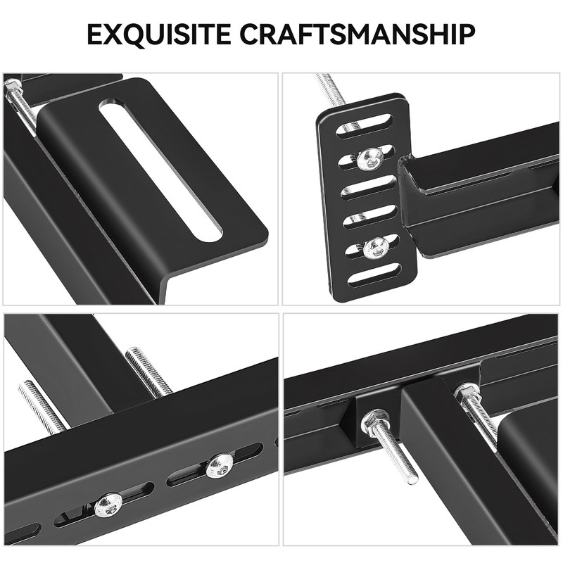 TOPTGO Headboard Bracket Kit for Adjustable Bed Base,Headboard Brackets for