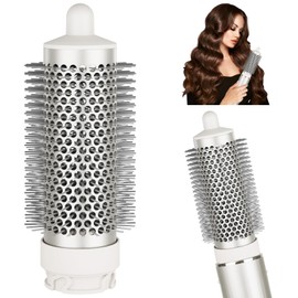 ZEPHBLOW Round Volumizing Brush Attachment for Shark FlexStyle HD430/HD435/HD440, Round Brush Compatible with Shark Flex Style Attachment, Idea for Root Lift and Smooth Styling, Stone