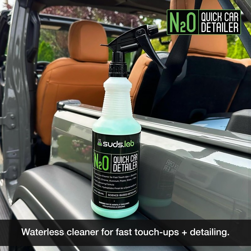 Suds Lab N20 Waterless Car Wash for Fast Touch Ups,