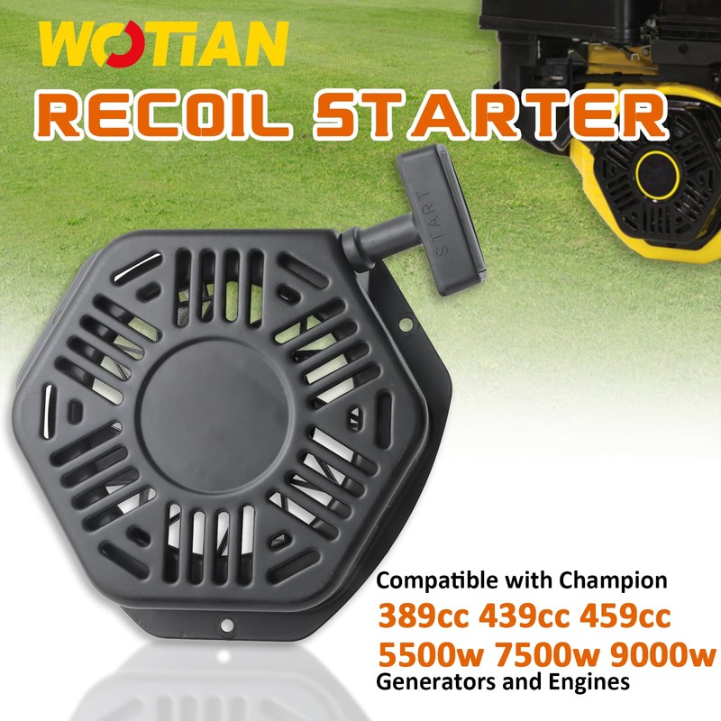 WOTIAN Pull Start Assembly Compatible with Champion 389cc 420cc 439cc