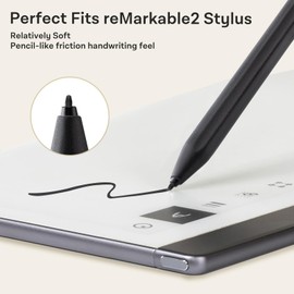 【10 Pcs】 CoBak Replacement Pen Tips for Remarkable 2 Pen - 4096 Pressure Sensitivity and Tilt Writing Support, with Nibs Removal Tool - Compatible with Remarkable 2 Stylus (Stylus not Included)
