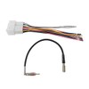 Car Radio Wire Harness w/Antenna Adapter Kit Fit for Chevy