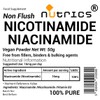 Nutrics® 50g Vitamin B3 Non Flush Niacinamide Nicotinamide 100% Pure