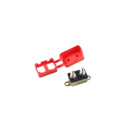 GLOSO Stud Type Circuit Breakers Auto Reset for Car Truck RV Automotive Marine Boat Trolling Motor & Custom Wiring Audio Battery Protection Lengthwise Bracket, (T1) - 1 Pack (15A) E513