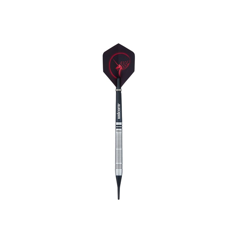 Unicorn Core|Style 2|Soft Tip Darts, Silver, 18 G EU