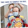 TOVINANNA Hair Styling Cape Chinese Design Barber Cape for Salon