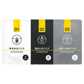 Tsururi Total Care Pack, 3 Times, Partial Pack, Nose Pack, Easy Care, Pore Care, Keratin, Blackheads, Square Plugs, Strawberry Nose