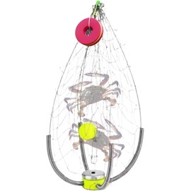 Trampa Plegable para Cangrejos – Jaula Portátil de Acero Inoxidable