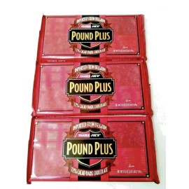 Trader Joe's  TRADER JOE'S Pound Plus Belgium 72% Cacao Dark Chocolate Bars 3 HUGE PACKS