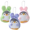 MPQDFG Pack of 3 Plush Toy Penguin Cartoon Key Chain