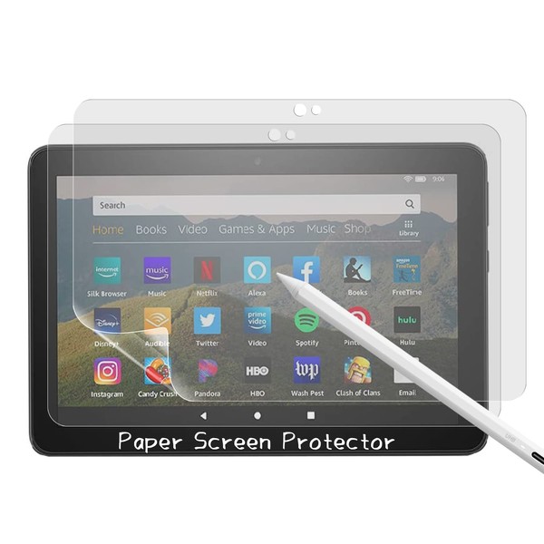 KEANBOLL 2 PCS Paper Screen Protector for Fire HD 8/HD