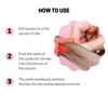 MEEKS Hair Foil Comb Set - 3 Different Sizes -