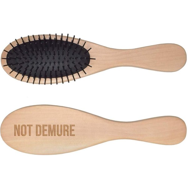 'Not Demure' Wooden Hairbrush (HA00052558)