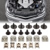 Engine Underbody Mounting Clips Screws 24pcs Engine Underbody Mounting Clips