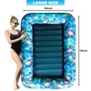 FindUWill Inflatable Tanning Pool - Large Fabric Tanning Pool Lounger