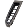 Window Master Switch Bezel fits 03-07 Silverado Sierra Crew Driver