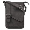 ROYALZ 'Louisiana' Leather Shoulder Bag Small for Men Leather Mini