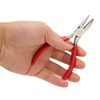 Jewelry Plier Slotted High Carbon Steel Rubber Handle Wire Bending