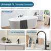 HOIGY 30 Inch Faucet Supply Lines, Bathroom Kitchen Water Supply