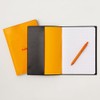 Rhodia cfa5pucvor PU Leather Cover, Orange (Stapled Notebook, A5, 0.2