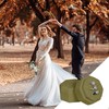U·helper Velvet Ring Box, 3 Slots Octagonal Jewelry Ring Gift