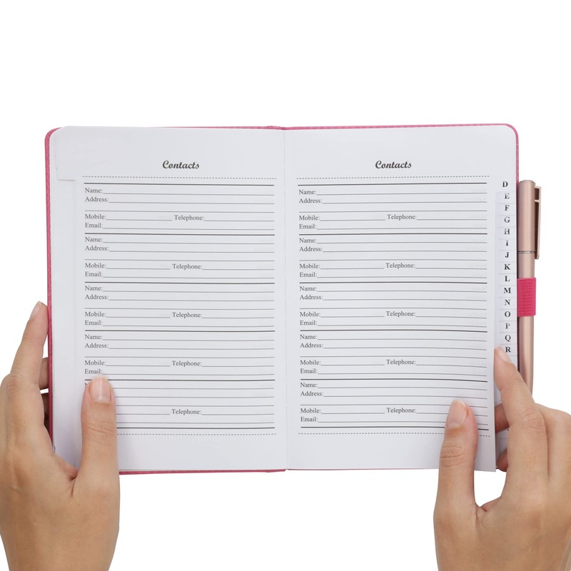 a to z Telephone Address Book A-Z Index Hard Back