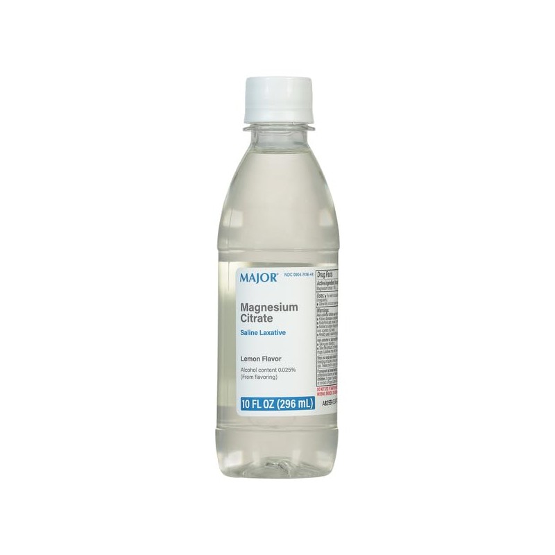 Major Magnesium Citrate Saline Laxative - Helps Relieve Occasional Constipation