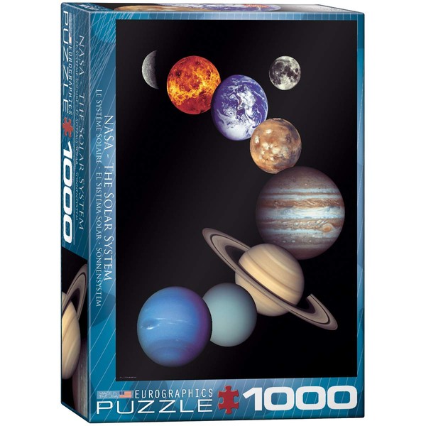 EuroGraphics Nasa Solar System 1000 Piece Puzzle