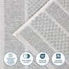 Superior Naples Viscose Cotton Blend Medium Weight Towels, for Bathroom,