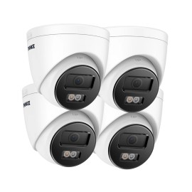 ANNKE C1200 12MP Home and Business Surveillance PoE IP Security Camera AI Smart Hybrid Light CCTV Network Camera KitNetwork: POE, Resolution: 12MP