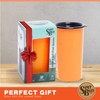 Spit Bud Original Hunter Orange Spittoon For Chewing - Portable