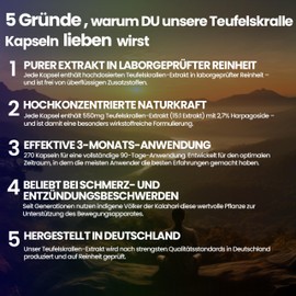 Devil's Claw - Devil's Claw Capsules - Devil's Claw Osteoarthritis