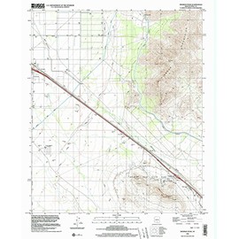 YellowMaps Newman Peak AZ topo map, 1:24000 Scale, 7.5 X 7.5 Minute, Historical, 1996, Updated 2003, 26.9 x 22 in - Polypropylene
