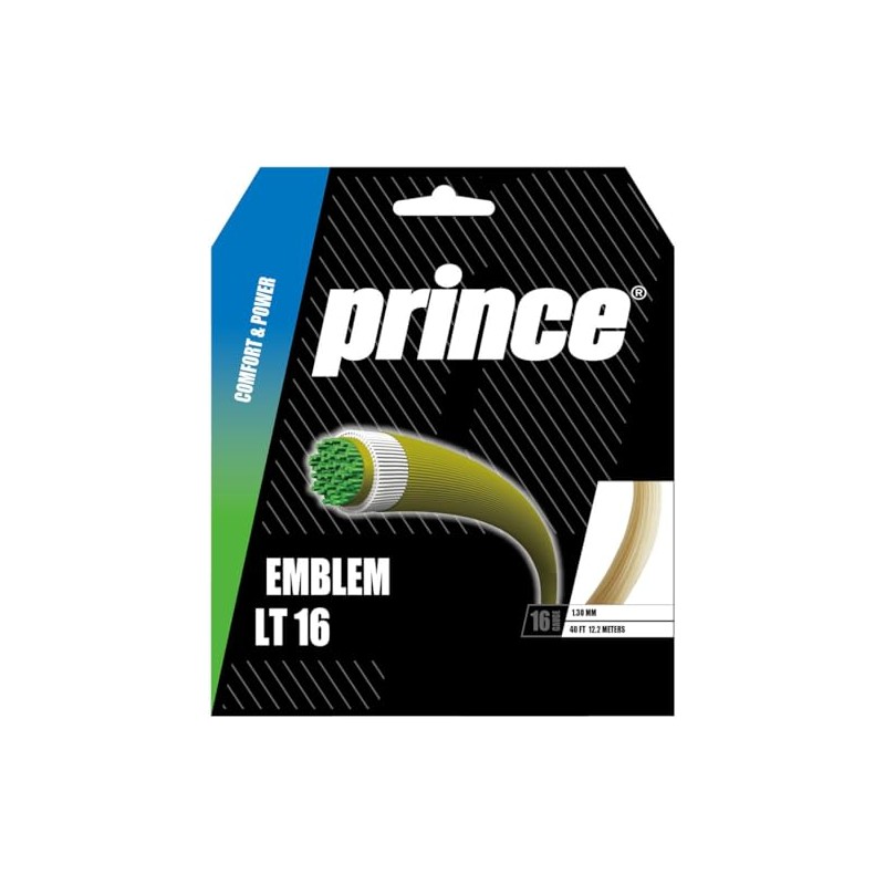 Prince LT 7JJ017 Hard Tennis Gut Emblem Natural (046)