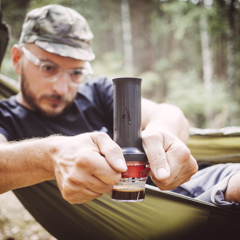 Cafflano Kompresso : Portable Espresso Coffee Maker for Camping &