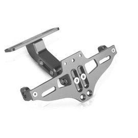 Motorcycle Accessories Universal mudguard Eliminator License Plate Holder Bracket Ho Tidy Tail With Aluminum LED Light for Suzuki GSXR 600 750 1000 for Honda CBR 250R 300R 400R 500R 600RR 1000RR Gray