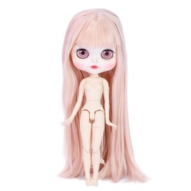 ICY Fortune Days 11.8 inches (30 cm) Doll Only for Practice Cute Doll BJD 4 Colors Eye Change Wig Replacement Hand Replacement (16)