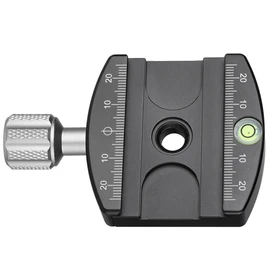 Leofoto LHC-60 60mm Screw-Knob Clamp, with Plate, ARCA/RRS Ball Head Compatible