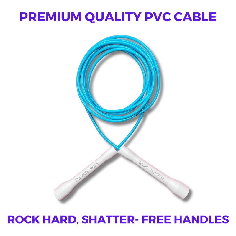 Elevate Rope Professional Speed Rope - 3 m Adjustable Skipping