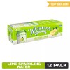 Waterloo Sparkling Water, Lime Flavor, 12oz Cans (Pack of 12)