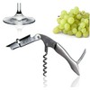 BarConic Sommelier Double-Hinged Corkscrew - Heavy Duty - Stainless Steel