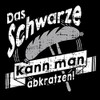 Shirtoo Barbecue Apron Das Schwarze kann Man abkratzen - Funny