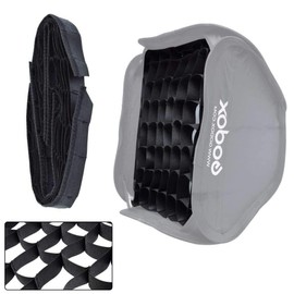 Fotoconic 40x40cm / 15.7x15.7 inches Honeycomb Grid Compatible for Godox Softbox Studio Flash Lighting [Grid Only]