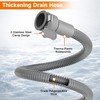 AIYOYOLIFE 79.9 in Dishwasher Drain Hose Extension with 2 Clamps