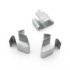 VVO Fasteners- Silver Metal Roof Lining, Headlining Sunvisor and Overhead