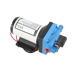 SUDEG Water Pressure Diaphragm Pump,RV Water Pump, 5.5GPM 70PSI,Water Pressure Booster Pump,Self Priming Pump for RV Camper Yacht Lawn Suction Lift: 15.7 FT