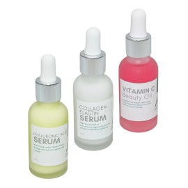 Kit 3 Sueros Ácido Hialurónico,colágeno Y Vitamina C Allskin