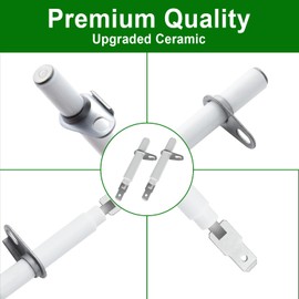 2 Pcs 00631633 Gas Range Burner Electrode Replacement Compatible With Bosch Oven Igniter Replacement Parts,Replaces AP5950372 4162041 PS10057850 Igniter Burner Electrode