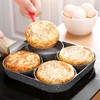 4 Hole Frying Pan Non Stick Heat Resisting Omelet Pan